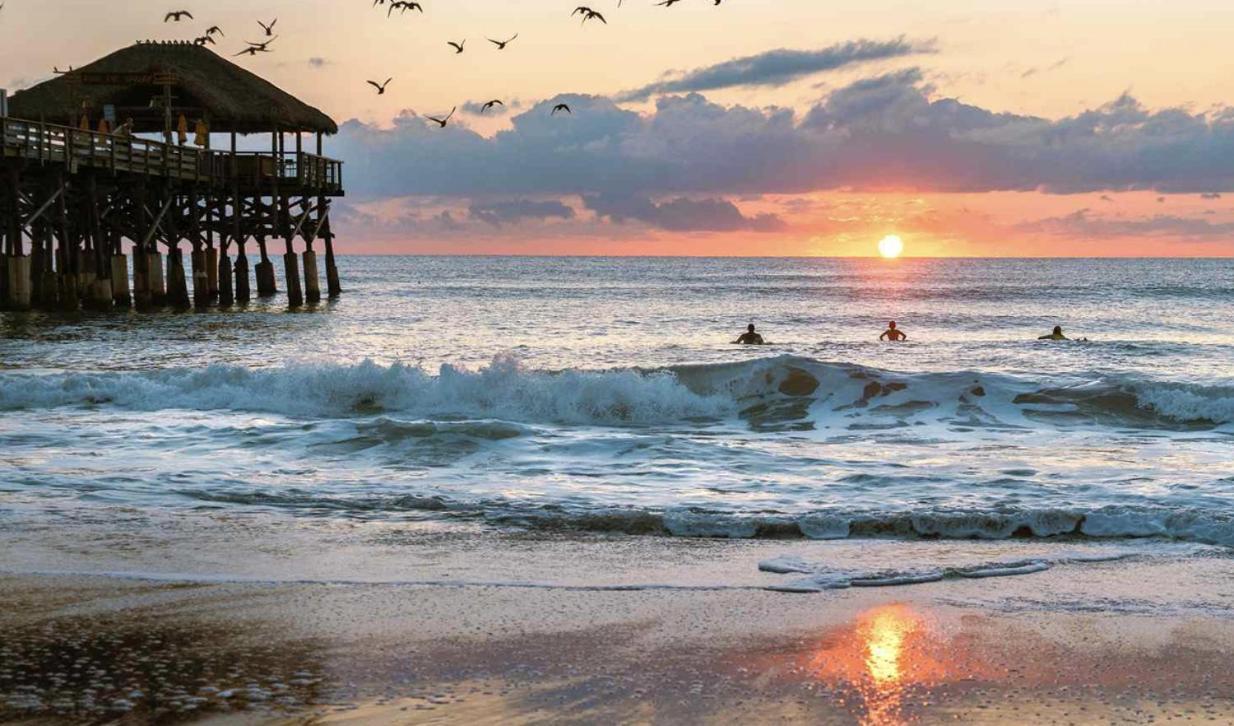 Beach Bungalow By The Sea 1 Cocoa Beach Extérieur photo